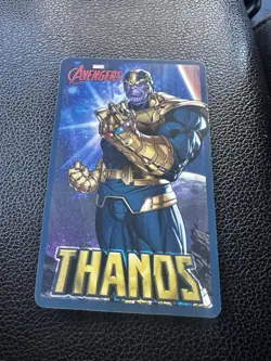 THANOS Rare No Stamp Marvel Avengers Arcade Coin Pusher Card - Image 3