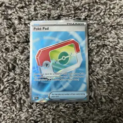Pokemon TCG Poke Pad Trainer-Item Full Art Holo Card 113/088 The Pokemon Company - Image 1
