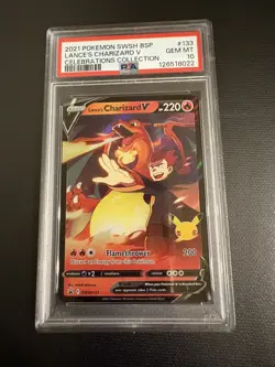 Lance's Charizard V SWSH133 SWSH: Sword & Shield Promo Cards Holo - Image 4