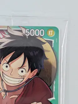 ONE PIECE Card Monkey D. Luffy OP13-001 Promo Purchase Bonus Japanese - Image 4