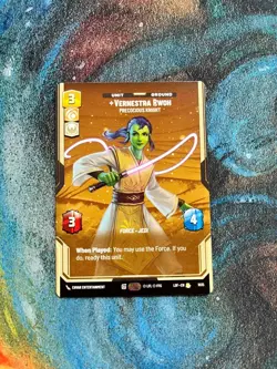 Star Wars: Unlimited - Vernestra Rwoh - PRESTIGE Card (1/2) - Image 1