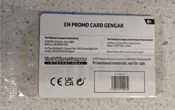 Gengar EB games promo card #050/088 English | Pokemon - Image 2