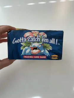 1999 Pokemon WOTC Base Set Booster Box *EMPTY* No Cards/packs - Image 2