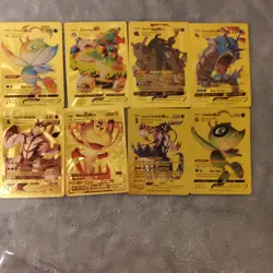 Pokemon Gold Foil card VMAX bundle - Image 1