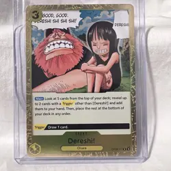 Dereshi! OP09-117 Emperors in the New World One Piece TCG English Foil Card - Image 1