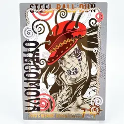 JoJo’s Bizarre Adventure Steel Ball Run Foil Stamped Clear Card Anime Japan - Image 1