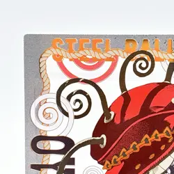 JoJo’s Bizarre Adventure Steel Ball Run Foil Stamped Clear Card Anime Japan - Image 2