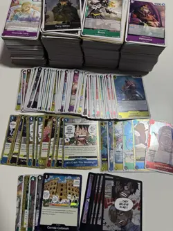 One Piece Card Game 800+ Card Bulk Lot R/UC/C/P - Image 1