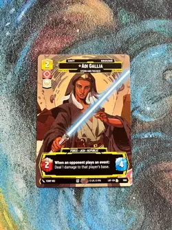 Star Wars: Unlimited - Adi Gallia - PRESTIGE Card - Image 1