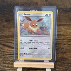 Eevee - SM184 - Pokemon Sun & Moon Promo Holo Rare Card TCG 2019 - NM - Image 1