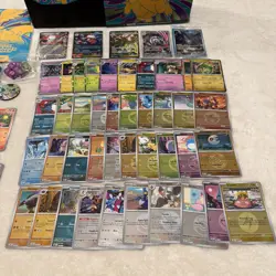 Pokemon Ascended Heroes Opened ETB 100+ Bulk Cards! Holo+Reverse Holo+IR+MAR - Image 2