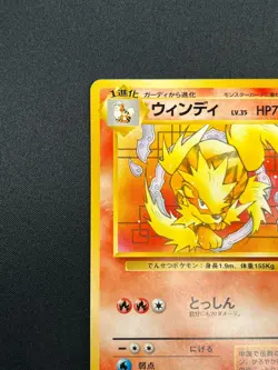 [NM] Arcanine Pokemon Card Japanese No.059 Squirtle Deck Vintage 22M48 - Image 4