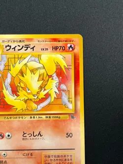 [NM] Arcanine Pokemon Card Japanese No.059 Squirtle Deck Vintage 22M48 - Image 5