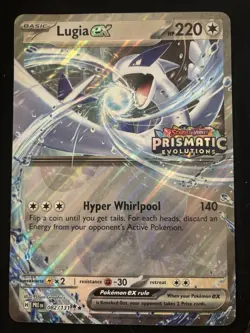 Lugia ex (Prismatic Evolutions Stamped) 082/131 Jumbo Cards Holo - Image 1