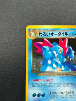 [NM] Dark Feraligatr Pokemon Card Japanese No.160 Neo Destiny Vintage Holo 22M42 - Image 4