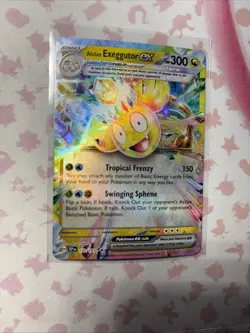 Pokemon Card Alolan Exeggutor ex 133/191 Double Rare Surging Sparks Near Mint - Image 1