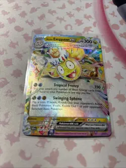 Pokemon Card Alolan Exeggutor ex 133/191 Double Rare Surging Sparks Near Mint - Image 2