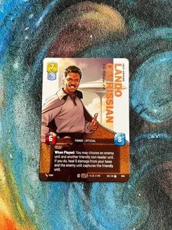 Star Wars: Unlimited - Lando Calrissian - Trust Me - PRESTIGE Card (2/2) - Image 1