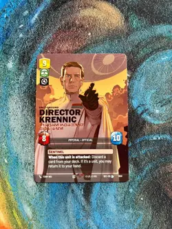 Star Wars: Unlimited - Director Krennic - PRESTIGE Card (1/2) - Image 1