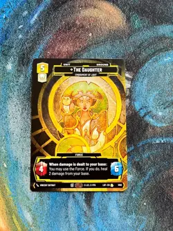 Star Wars: Unlimited - The Daughter - PRESTIGE Card - Image 1