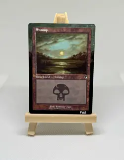 Magic: The Gathering Swamp - Altered Art - Fat Horse Studios - Image 1