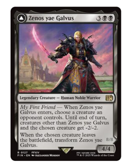 Zenos yae Galvus // Shinryu, Transcendent Rival Final Fantasy MTG - Image 1