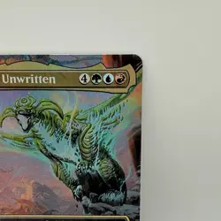 MTG Ureni of the Unwritten (Borderless) Commander: Tarkir: Dragonstorm Foil NM - Image 4