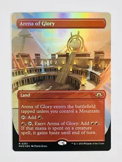 Magic the Gathering Modern Horizons 3 Arena of Glory Borderless Foil NM - Image 1