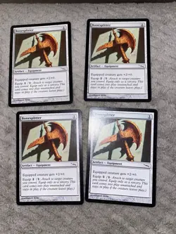 Bonesplitter x4 Mirrodin Magic the Gathering MTG - Image 2