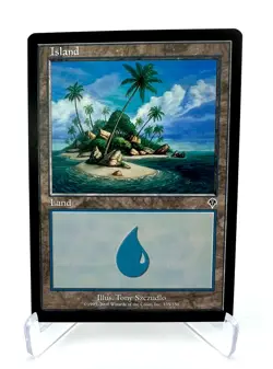 Magic The Gathering Invasion Basic Lands Lot - Island 335/350 x20 - Unplayed - Image 1