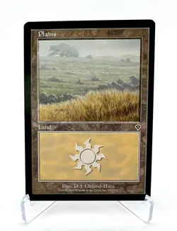 Magic The Gathering Invasion Basic Lands Lot - Plains 333/350 x20 - Unplayed - Image 1