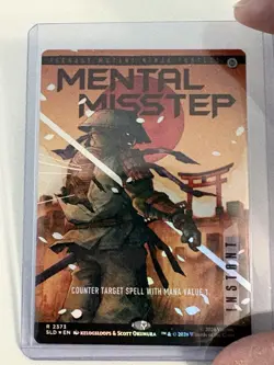 Mental Misstep - Foil MTG Secret Lair (2373) Teenage Mutant Ninja Turtles (NM) - Image 1