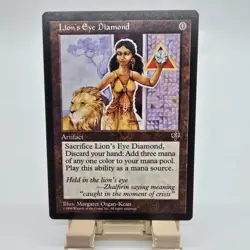 Lion’s Eye Diamond Mirage RESERVED LIST Lightly Played / LP+ MTG Magic - Image 1