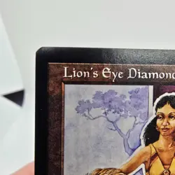Lion’s Eye Diamond Mirage RESERVED LIST Lightly Played / LP+ MTG Magic - Image 3