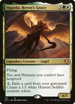 ** Sigarda, Heron's Grace ** Commander (EDH) Deck ** MTG - Image 1