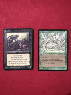 Bog Rats, Carnivorous Plant, Giant Shark Lot - The Dark MTG Magic Gathering HP - Image 3