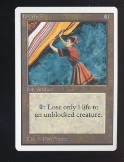 1993 MTG Magic The Gathering Unlimited Edition Forcefield - Image 1