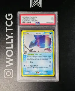 LATIOS EX HOLON PHANTOMS Pokemon Card Holo STAMPED PSA 5 NM-MT 12/110 Rev.Foil - Image 1