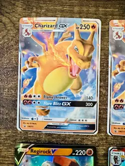 Pokemon Card Lot 20 Cards Charizard GX Pikachu VMAX Lucario EX Blastoise HOLO NM - Image 2