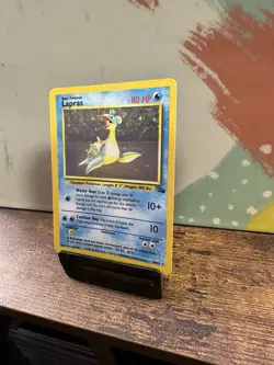 Pokemon TCG Lapras Fossil Holo Unlimited Rare Card 10/62 - Image 2