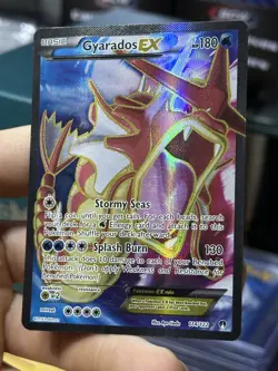 Gyarados EX 114/122 XY Breakpoint 2016 Full Art Holo Rare SHINY Pokemon Card TCG - Image 4
