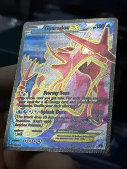 Gyarados EX 114/122 XY Breakpoint 2016 Full Art Holo Rare SHINY Pokemon Card TCG - Image 5