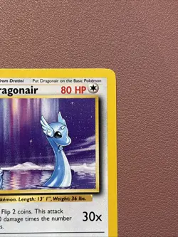 Pokemon TCG Dragonair Base Set Unlimited Rare Card 18/102 NM Condition - Image 3