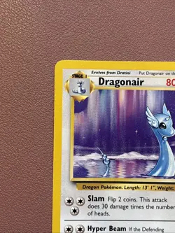 Pokemon TCG Dragonair Base Set Unlimited Rare Card 18/102 NM Condition - Image 4