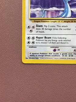 Pokemon TCG Dragonair Base Set Unlimited Rare Card 18/102 NM Condition - Image 5