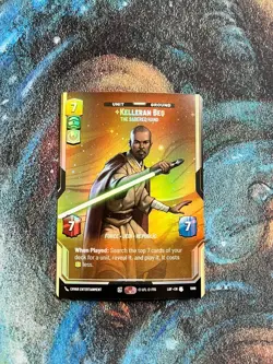 Star Wars: Unlimited - Kelleran Beq - PRESTIGE FOIL Card - Image 1