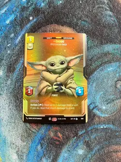 Star Wars: Unlimited - Grogu - PRESTIGE FOIL Card - Image 1