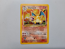 Pokemon Card Charizard 4/102 Hologram - Image 1