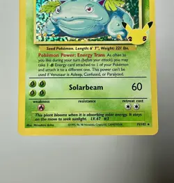 Venusaur 15/102 (NM) Holo Rare Sword & Shield: Celebrations 2020 Pokemon Card - Image 4
