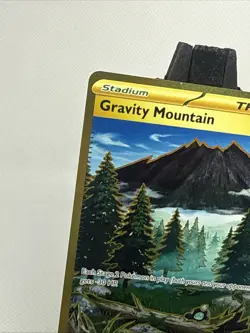 Gravity Mountain Gold Hyper Rare 250/191 Pokemon Card - SV08: SSP - NM - Image 5